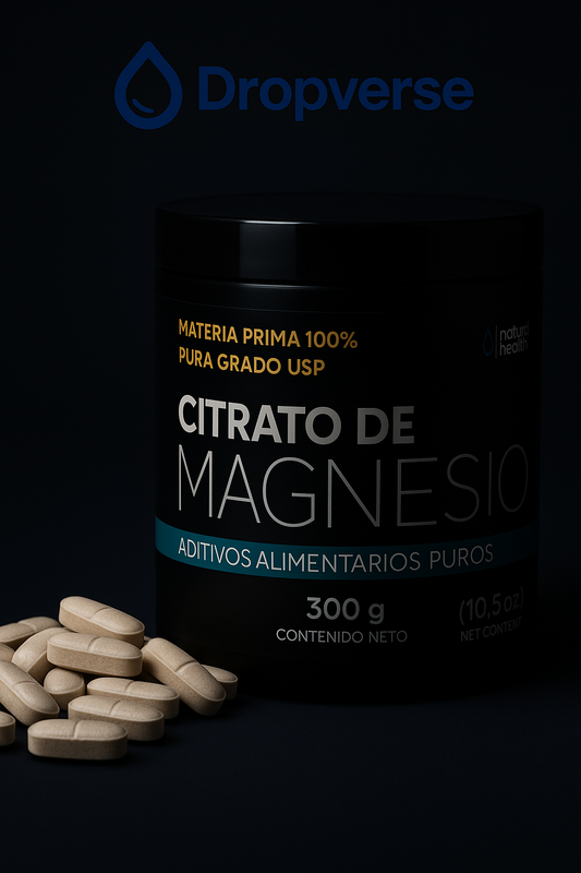 Citrato de Magnesio puro x 300 gm